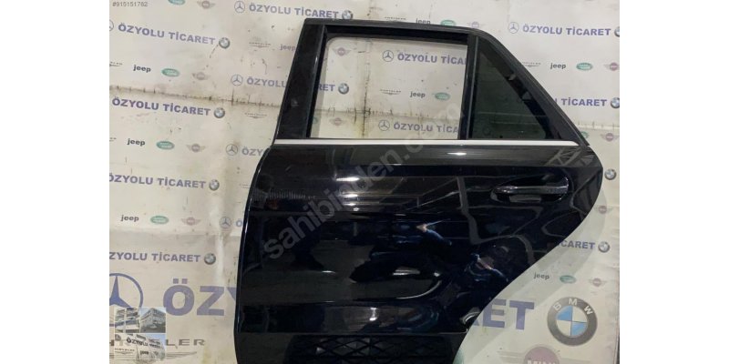 Çıkma MERCEDES W166 GLE-ML SOL ARKA KAPI SİYAH 0010909 Parça