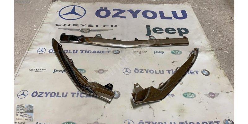 Çıkma MERCEDES W212 MAKYAJLI AMG ÖN TAMPON NİKELAJ SET 2013-2016 0010379 Parça