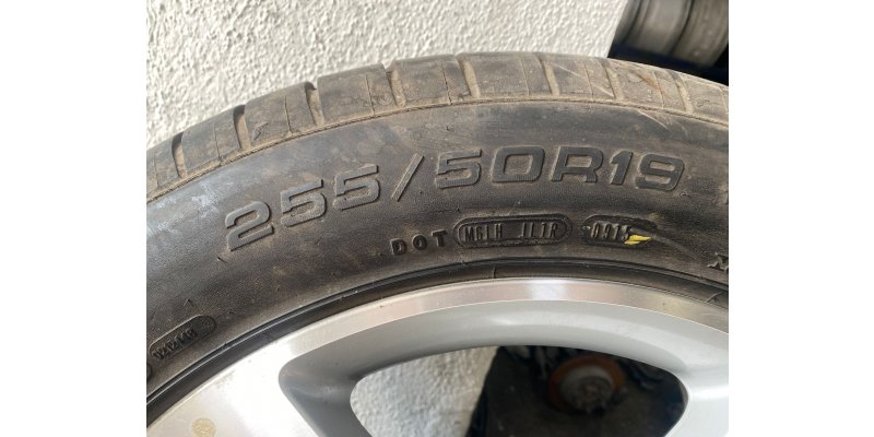 Çıkma MERCEDES W166 ML AMG 19 İnç Jant Takımı 255/50/19 Parça