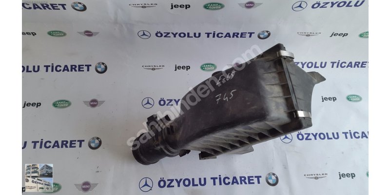 Çıkma BMW 7 SERİSİ E65 HAVA FİLTRE KUTUSU VE AKIŞMETRE  0010740 Parça
