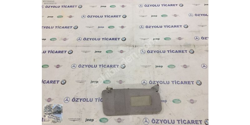 Çıkma BMW 7 SERİSİ E38 SAĞ GÜNEŞLİK 0010272 Parça