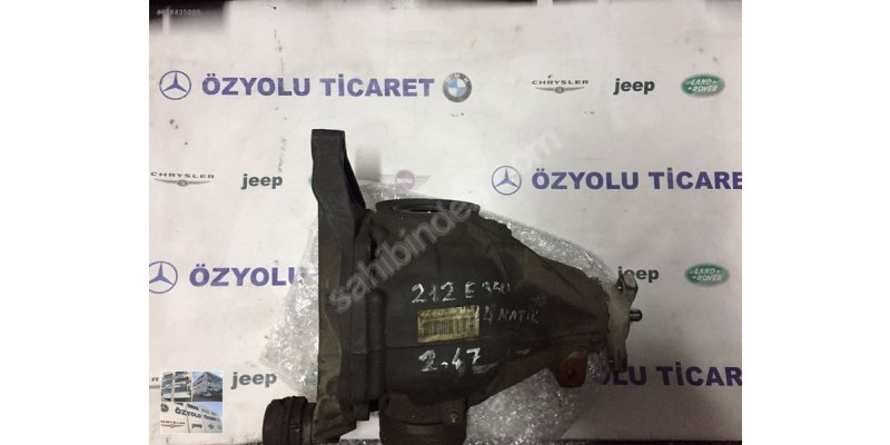 Çıkma MERCEDES E SERİSİ W212 E350 4 MATIC ARKA DEFRANSİYEL 2.47 Parça