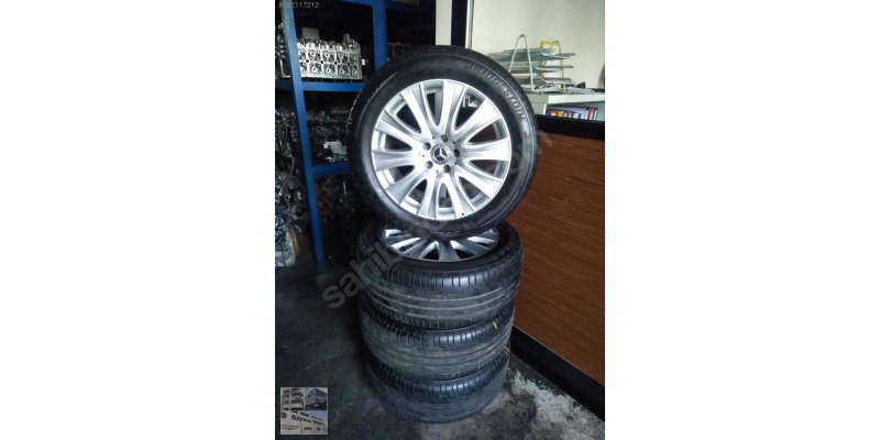 Çıkma MERCEDES 222S 245/50/18 LASTİK VE JANT TAKIMI 0010431  Parça