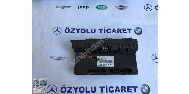 Çıkma MERCEDES C SERİSİ W203 SAM BEYNİ 0035455201 Parça