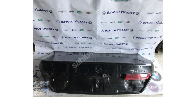 Çıkma BMW E65 7 SERİSİ BAGAJ KAPAĞI 0010834 Parça