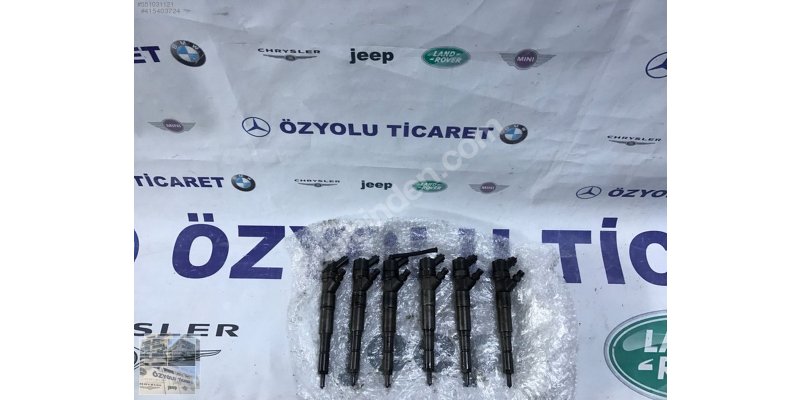 Çıkma BMW 7 E65 730 DİESEL TAKIM ENJEKTÖR-04451100425 Parça