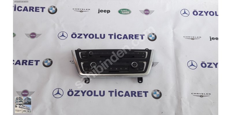 Çıkma BMW F30 3 SERİSİ TEYP VE KLİMA KONTROL PANELİ 0010688 Parça