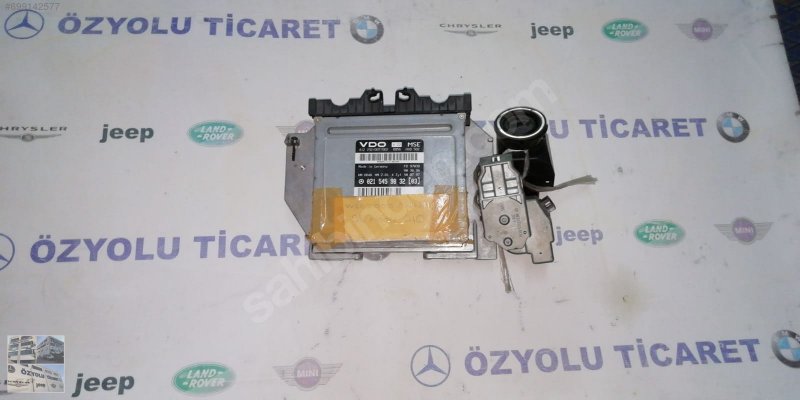 Çıkma Mercedes W210 E serisi E200 takım motor beyni 0215459832 Parça