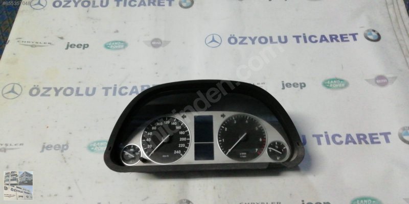 Çıkma  Mercedes w245 b serisi gösterge saati A16954004 Parça