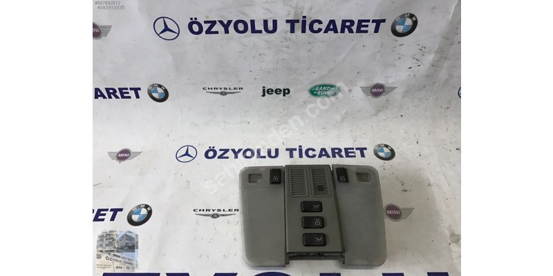 Çıkma MERCEDES S SERİSİ W140 TAVAN LAMBASI 0010110 Parça