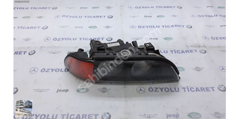 Çıkma BMW E39 5 SERİSİ SAĞ DÜZ FAR 0010470 Parça