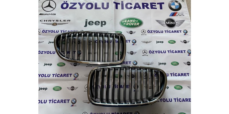 Çıkma BMW F10 ÖN BÖBREK SET KROM -BMW F10 KROM ÖN PANJUR SET Parça