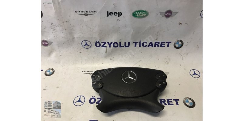 Çıkma MERCEDES E SERİSİ W211 MAKYAJLI DİREKSİYON AIRBAG 001072 Parça