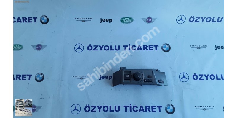 Çıkma BMW 7 SERİSİ E65 FAR ANAHTARI 0010896 model 2001 2008 3.5 benzinli (0312 354 55 10) Parça