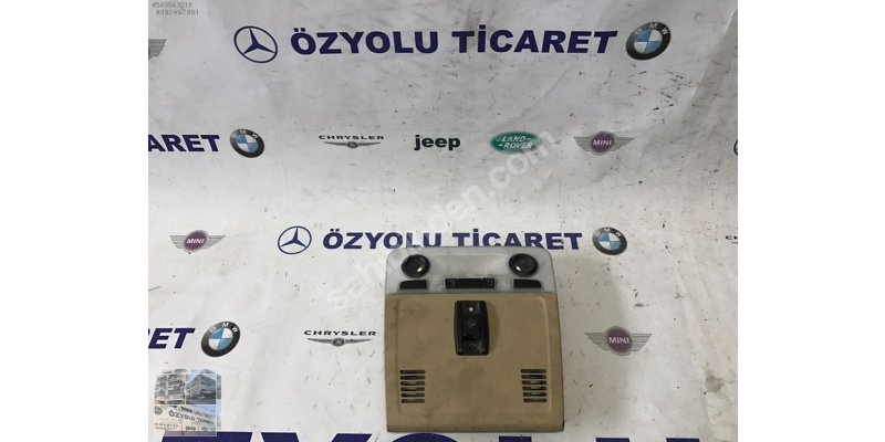 Çıkma BMW 5 SERİSİ E60 TAVAN LAMBASI 0010950 Parça