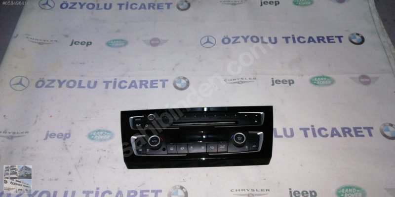 Çıkma BMW f20 1 serisi klima kumanda paneli ve teyp kumanda paneli 613 Parça