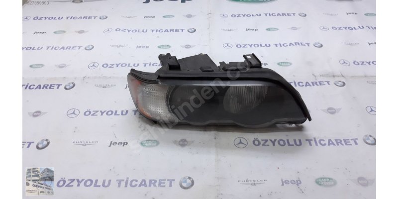 Çıkma BMW E53 X5 SAĞ DÜZ FAR 0010791 Parça