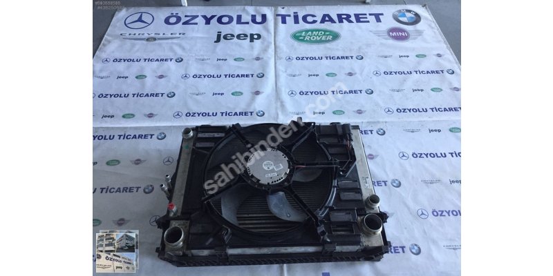 Çıkma BMW 5 E60 520 525 DİESEL KLİMA FANI VE RADYATÖR SETİ 17117787440  Parça