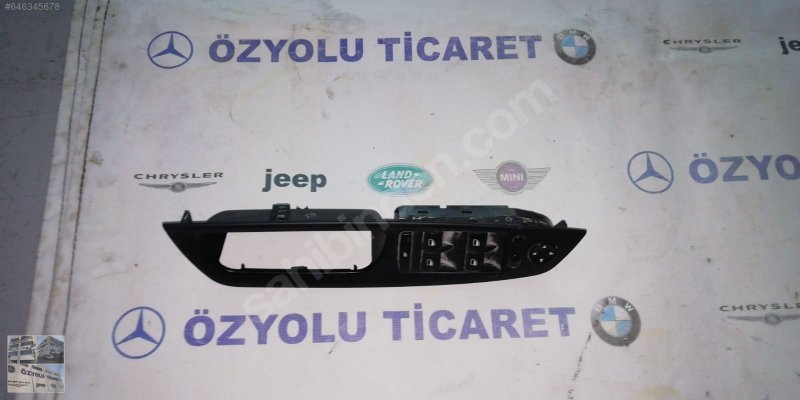 Çıkma BMW e70 x5 dörtlü cam düğmesi ve çerçevesi 9218045 Parça