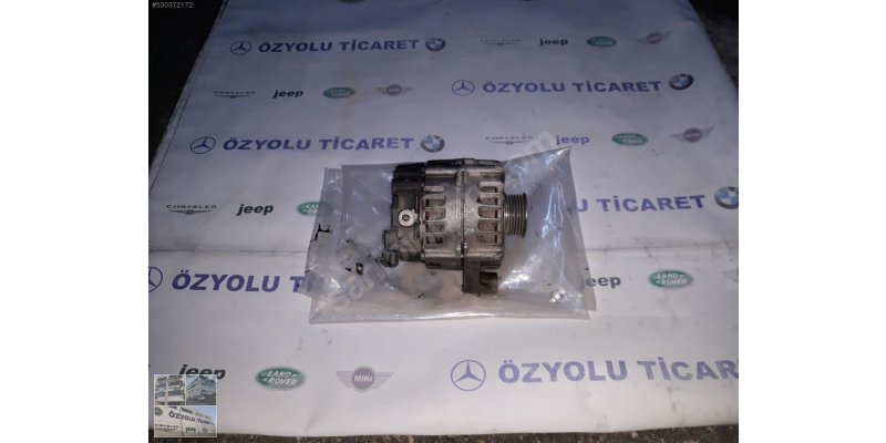 Çıkma BMW E87 1 SERİSİ 2.0 DİESEL N47 MOTOR ŞARJ DİNAMOSU 7802261 180A Parça