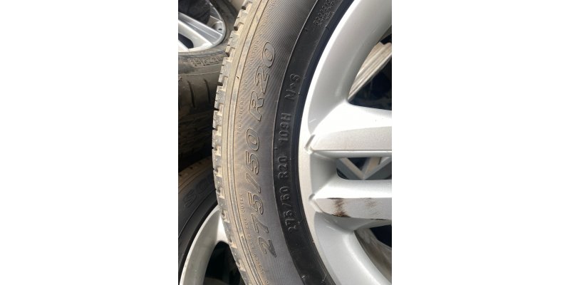 Çıkma MERCEDES W166 ML-GL-GLS 20 inç Jant Takım 275/50/20 Parça
