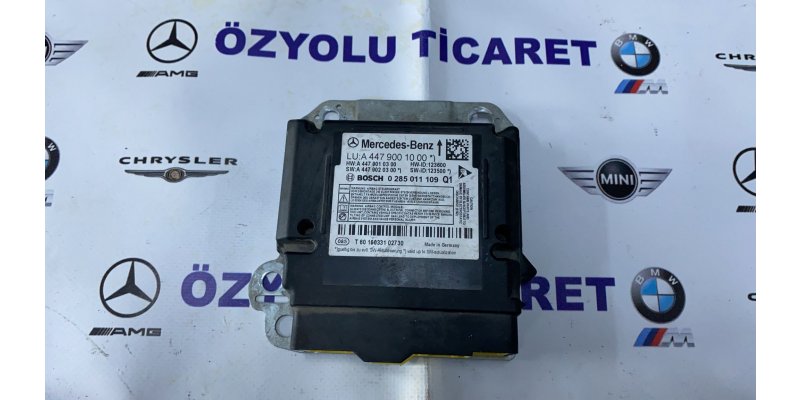 Çıkma MERCEDES W447 SRS AİRBAG BEYNİ A4479001000 Parça