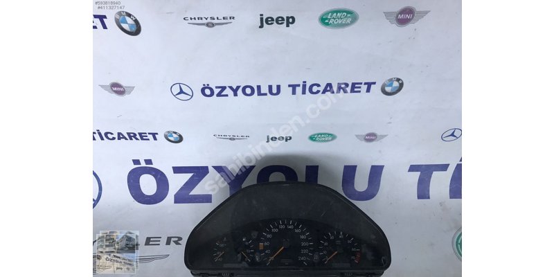 Çıkma MERCEDES C SERİSİ W202 GÖSTERGE SAATİ-2025407748 Parça