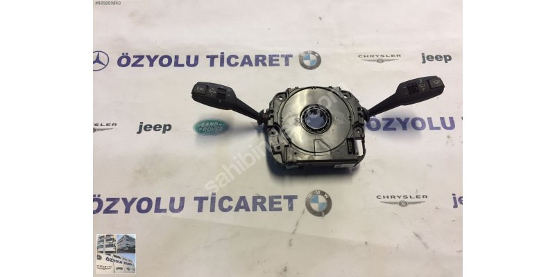 Çıkma BMW E71 DİREKSİYON AÇI SENSÖRÜ VE SİNYAL KOLU KOMPLE 912303302 Parça