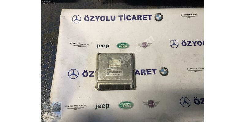 Çıkma BMW 7 SERİSİ E38 3.0 DİESEL MOTOR BEYNİ 0281010314-7786581 Parça