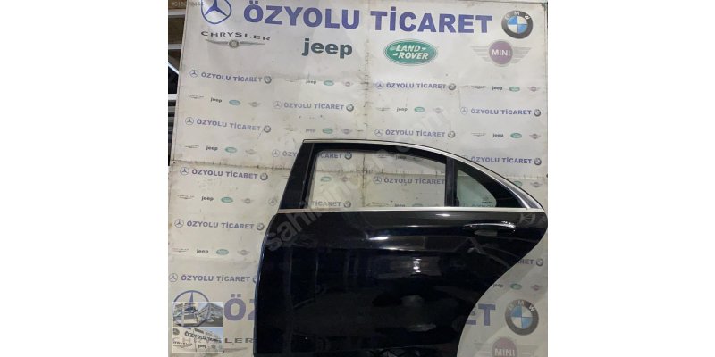 Çıkma MERCEDES W222 S SERİSİ SOL ARKA KAPI LONG SİYAH 0010925 Parça