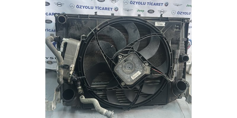 BMW F30 316i-320i N13 Motor Radyatör Fan Takımı Set
