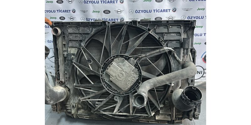 BMW F10 520d 525d Dizel N47 Radyatör Seti Fan Takımı
