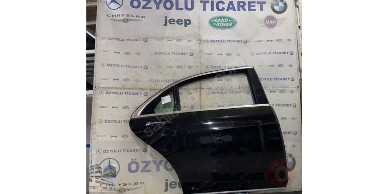 MERCEDES W222 S SERİSİ SAĞ ARKA KAPI LONG SİYAH