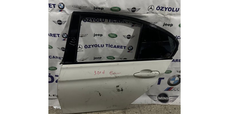 BMW F30 Sol Arka Kapı Beyaz 2012-2018