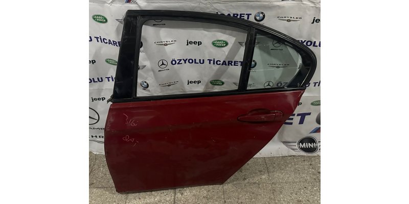 Bmw F30 Sol Arka Kapı Çıkma Kırmızı 2012-2018