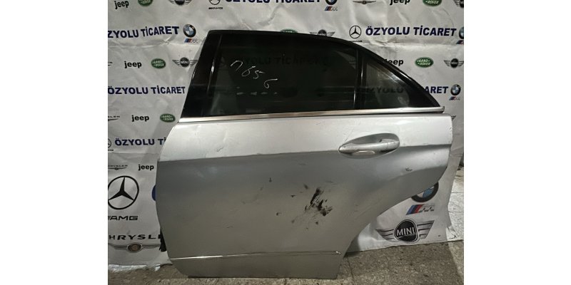 Mercedes W212 Sol Arka Kapı Gri 2009-2012