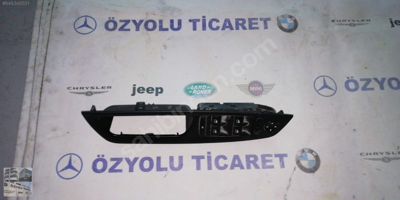 BMW e71 X6 dörtlü cam düğmesi ve çerçevesi 9218044 