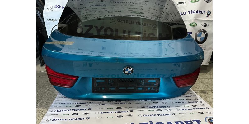 BMW F36 4 Gran Coupe Arka Bagaj Kapağı Mavi