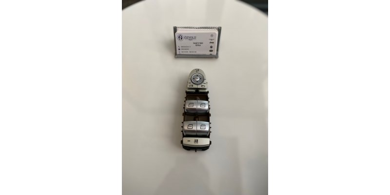 MERCEDES W213 E Serisi Sol cam Düğme Kahverengi A2139054803