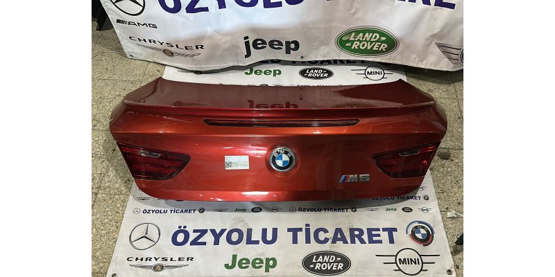 BMW M6 Coupe Arka Bagaj Kapağı