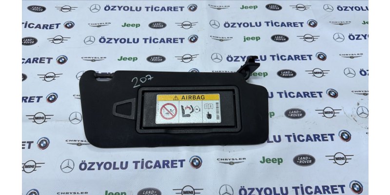 Mercedes W207 E Coupe Sağ Güneşlik