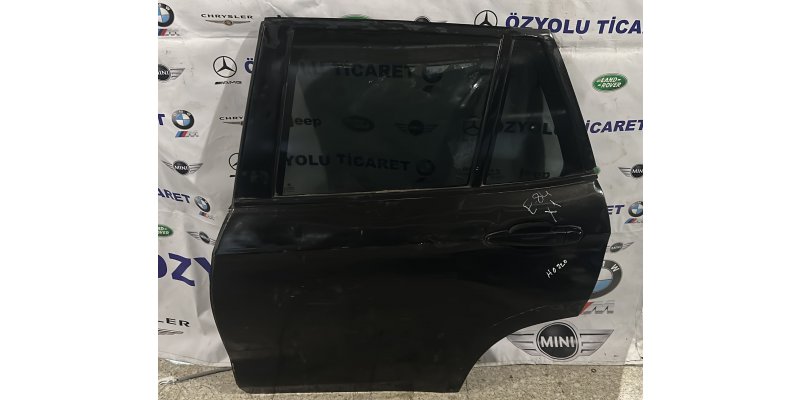 BMW E84 X1 Sol Arka Kapı Siyah 2008-2014