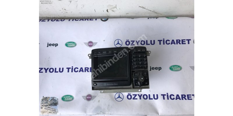  MERCEDES S SERİSİ W220 NAVİGASYON TEYP A2208270442