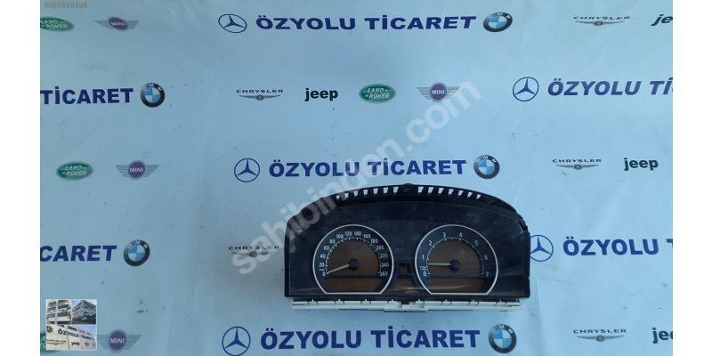 BMW 7 SERİSİ E65 GÖSTERGE SAATİ 0010743
