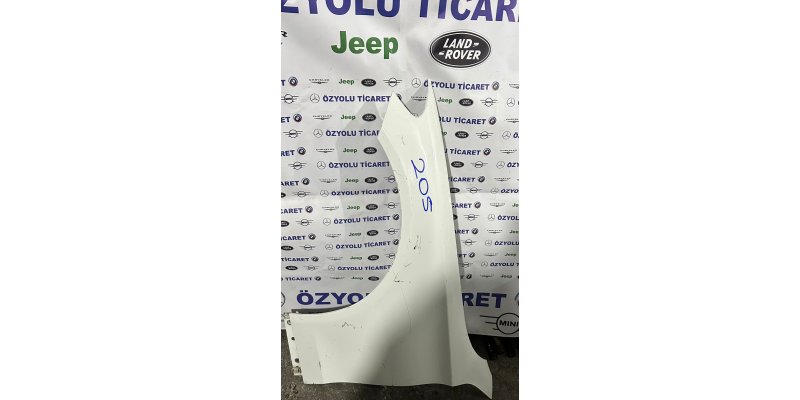 Mercedes W205 C Serisi Sol Ön Çamurluk Beyaz