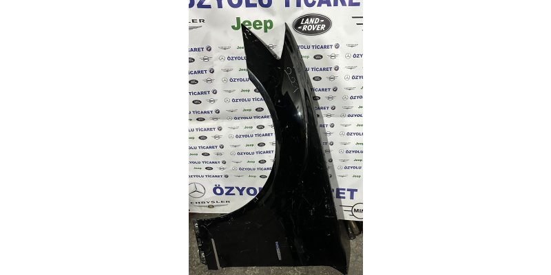 Mercedes W221 S Serisi Sol Ön Çamurluk Çıkma Siyah