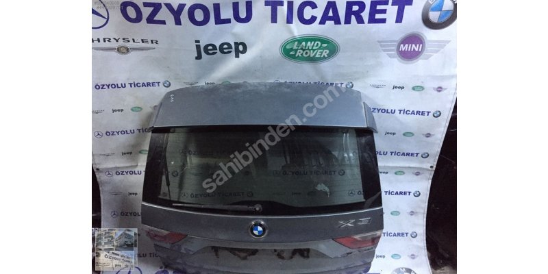 BMW X3 SERİSİ E83 BAGAJ KAPAĞI 000928