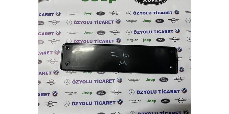 BMW F10 M Paket Ön Tampon Plakalık