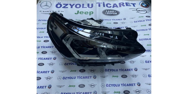 BMW U11 X1 Sağ Far Led Çıkma Orjinal 5A5BD48-02