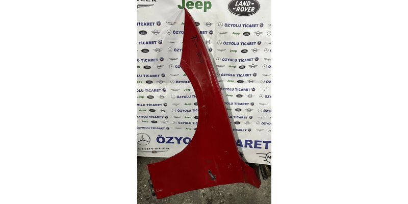 BMW F30 3 Serisi Sol Ön Çamurluk Kırmızı